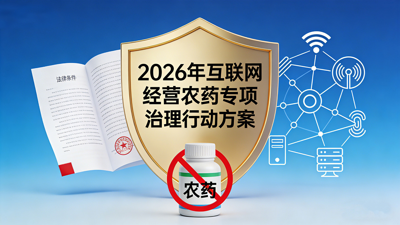 农业农村部部署互联网经营农药专项治理行动