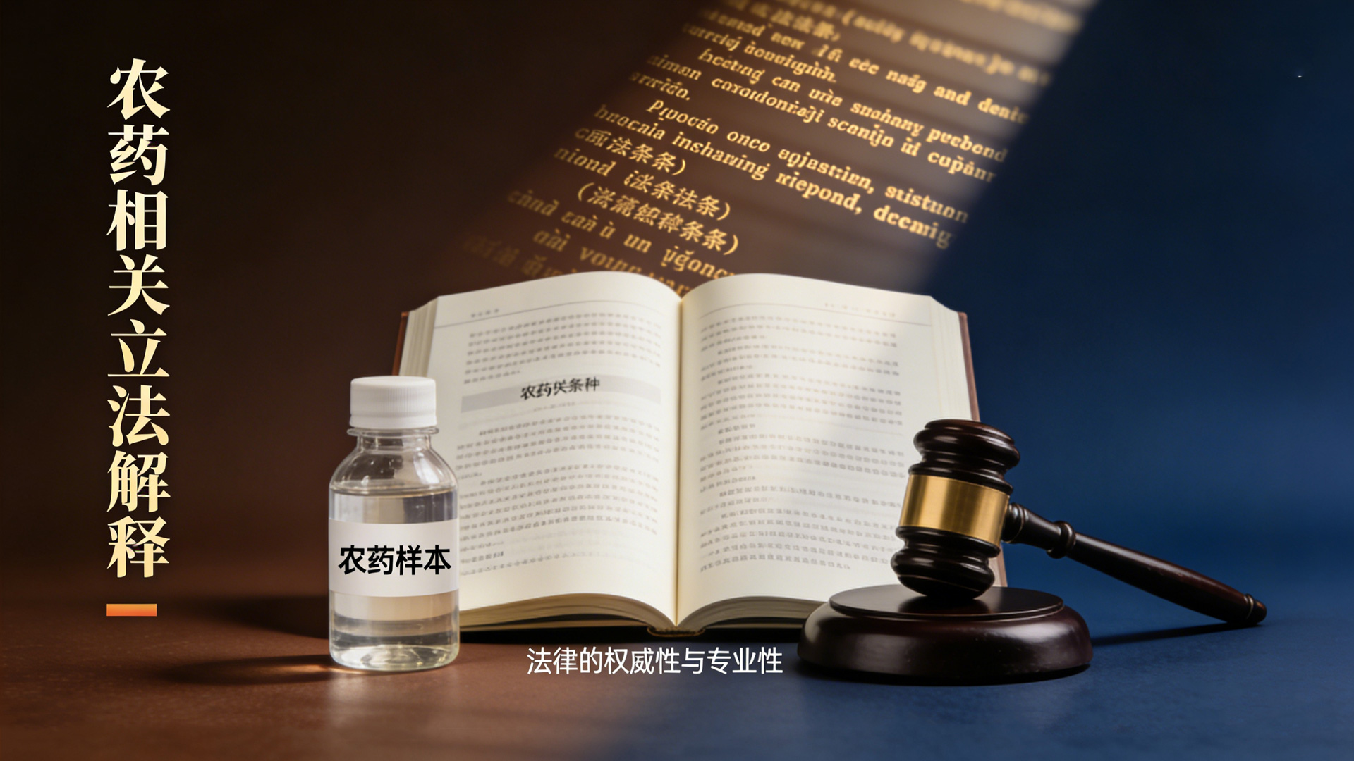 农药相关立法解释