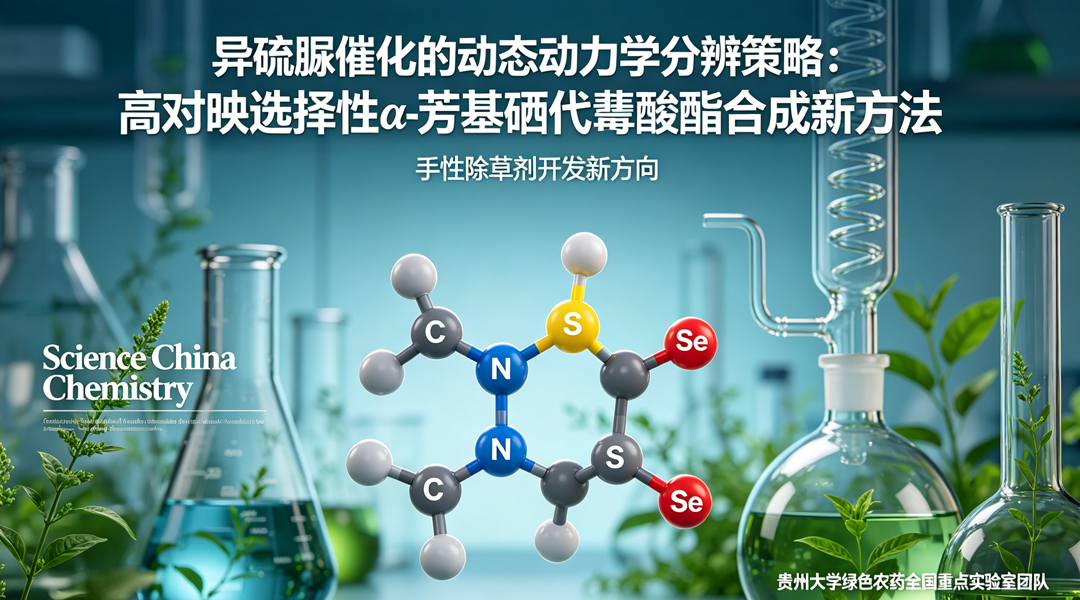 重大进展！贵州大学为手性除草剂开发提供新方向